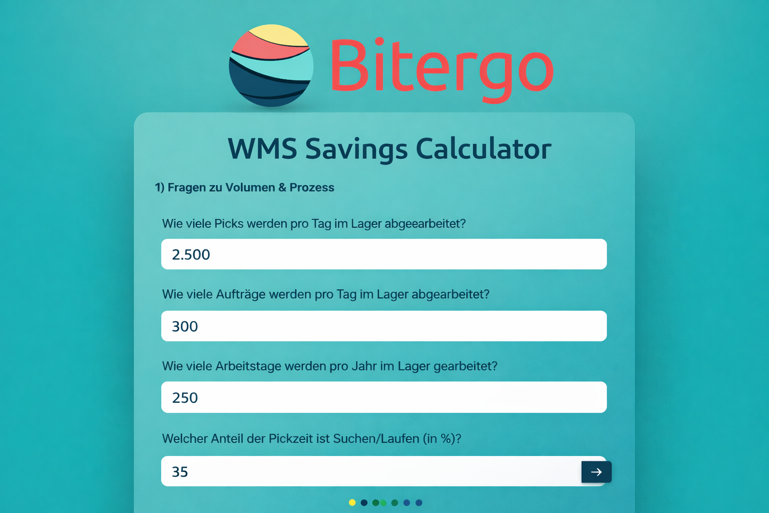 Bitergo veröffentlicht WMS Savings Calculator für Warehouse Management ...